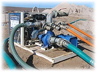 Jetting Pump - 160m3 at 10 bar pressure