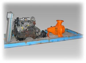 Pump manufacturing in progress